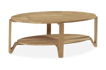 Eslöv Soffbord 120 cm Ovalt - Ek - Products - Möbler - Bord & matgrupp - Soffbord - Soffbord med förvaring