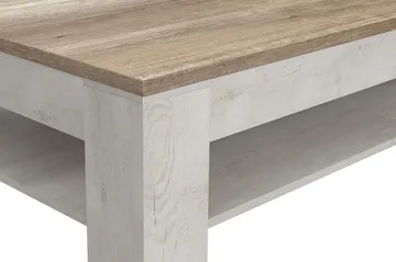 Perkhill Soffbord 120 cm med Förvaring Hylla - Brun/Gr å - Products - Möbler - Bord & matgrupp - Soffbord - Soffbord med förvaring