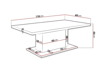 Tallow Soffbord 60 cm White - Products - Möbler - Bord & matgrupp - Soffbord