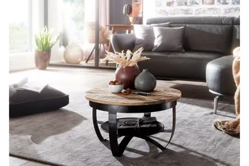 Willowdale Soffbord 60x34 cm med Förvaring Runt - Brun/Svart - Products - Möbler - Bord & matgrupp - Soffbord