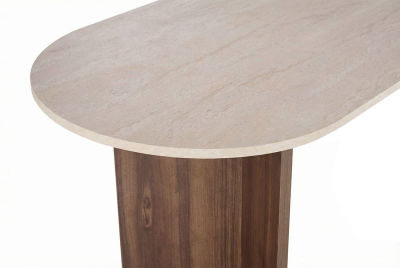 Zalen Matbord 120x75x120 cm - Travertine Walnut - Products - Möbler - Bord & matgrupp - Matbord & köksbord