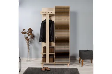 Brokind Klädförvaring 90 cm - Brun - Products - Möbler - Hallmöbler - Möbelset för hall & entre