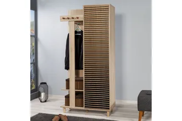 Brokind Klädförvaring 90 cm - Brun - Products - Möbler - Hallmöbler - Möbelset för hall & entre