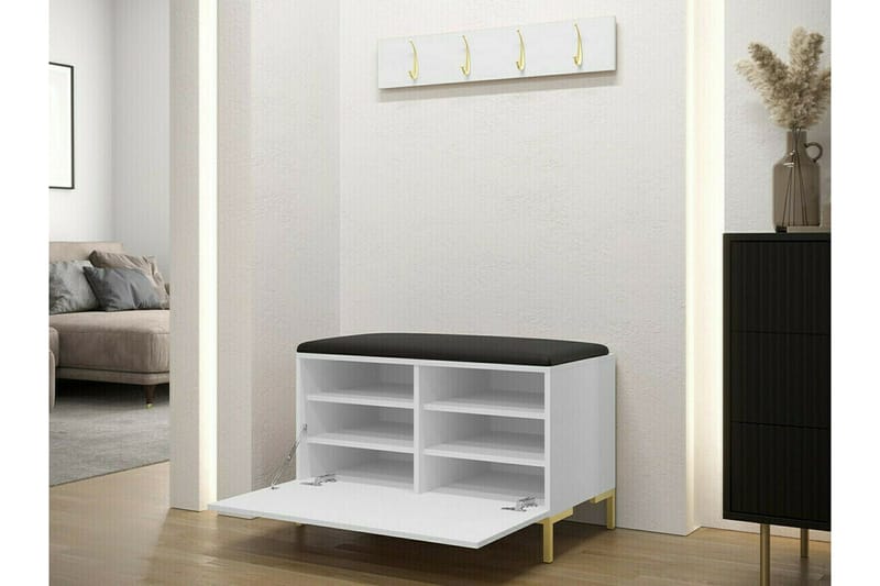 Dunvegan Hallmöbelset 84x44 cm White - Products - Möbler - Hallmöbler - Möbelset för hall & entre