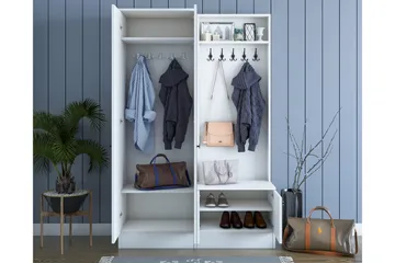 Erickslund Hallmöbelset - Vit - Products - Möbler - Hallmöbler - Möbelset för hall & entre