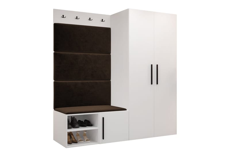 Farosa Hallmöbelset - Beige - Products - Möbler - Hallmöbler - Möbelset för hall & entre
