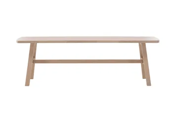 Hälsö Sittbänk 140 cm - Vit - Products - Möbler - Hallmöbler - Hallbänk