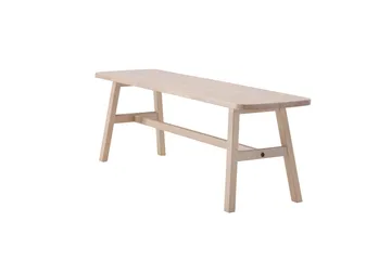 Hälsö Sittbänk 140 cm - Vit - Products - Möbler - Hallmöbler - Hallbänk