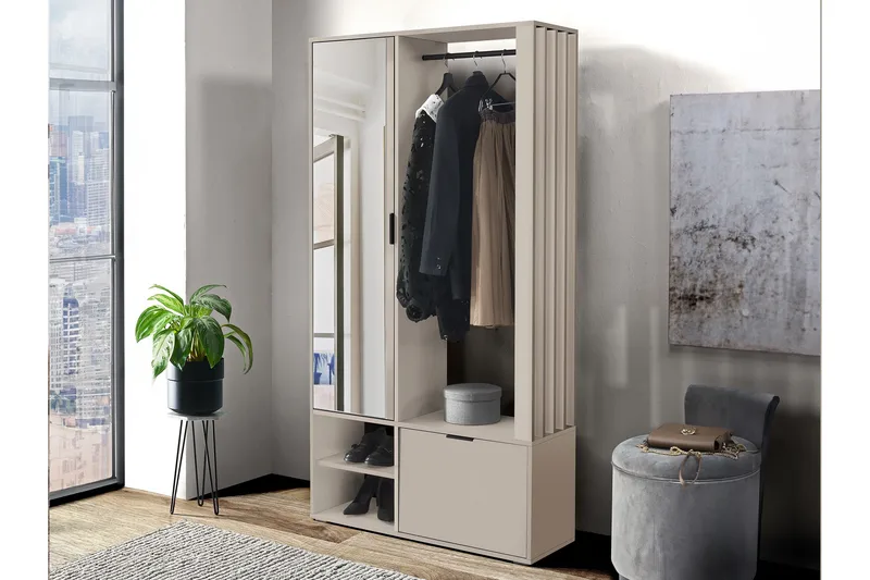 Kennard Hallmöbelset - Beige - Products - Möbler - Hallmöbler - Möbelset för hall & entre