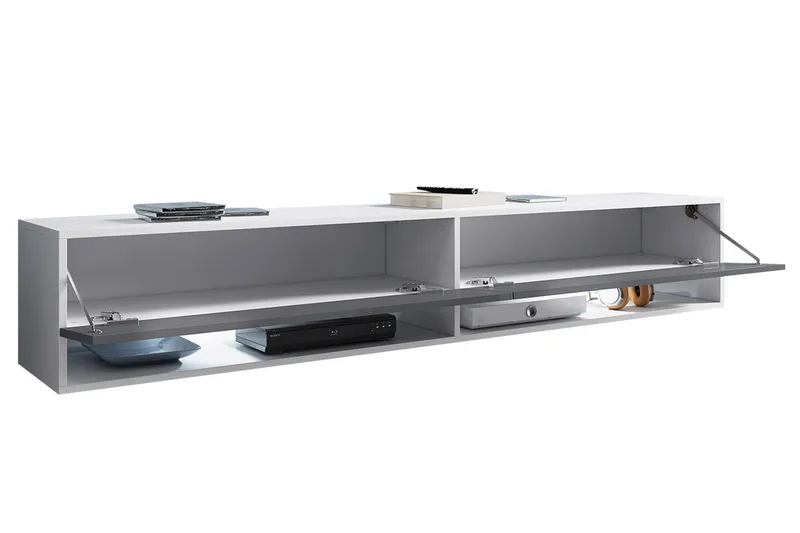 Brya Tv-skåp 180 cm - Vit/Natur - Products - Möbler - TV- & Mediamöbler - TV-skåp