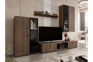 Bunta Tv-möbelset - Vit/Rosa - Products - Möbler - TV- & Mediamöbler - TV-möbelset