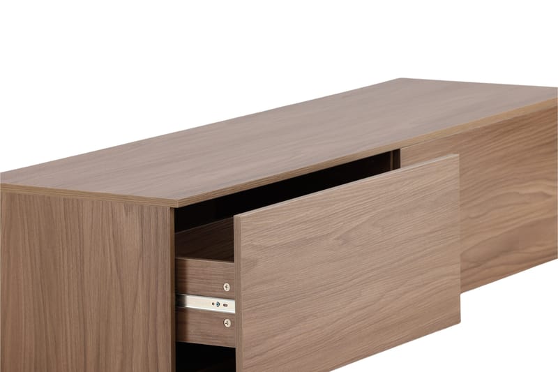 Frihamn Tv-bänk 160x45 cm Brun - Venture Home - Products - Möbler - TV- & Mediamöbler - TV bänk & mediabänk