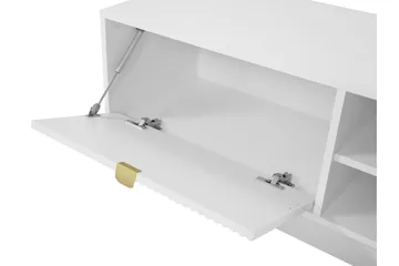 Gudelia Tv-bänk 182 cm - Vit - Products - Möbler - TV- & Mediamöbler - TV bänk & mediabänk