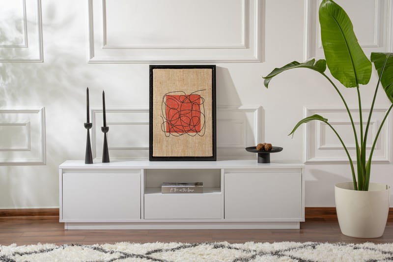 Gulliver Tv-bänk 160 cm - Vit - Products - Möbler - TV- & Mediamöbler - TV bänk & mediabänk