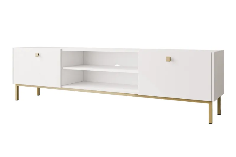 Hermann Tv-bänk 180 cm, Vit