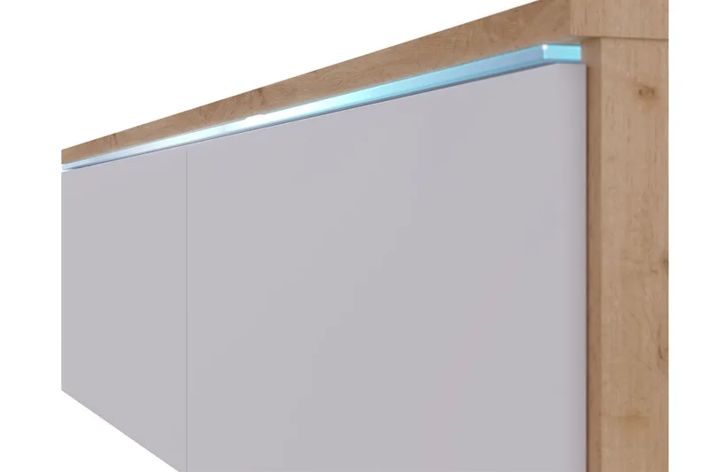 Kanak Tv-bänk 140 cm - Natur/Vit - Products - Möbler - TV- & Mediamöbler - TV bänk & mediabänk