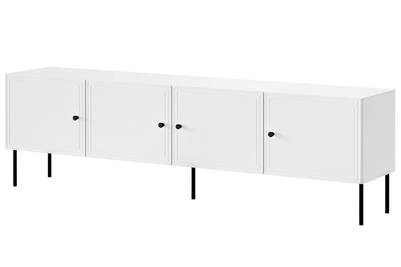 Laholm Tv-bänk 201 cm, Vit