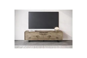 Lowboard Alberto 180x38x50 cm, Ek - 180x38x50 cm, Ek - Products - Möbler - TV- & Mediamöbler - TV bänk & mediabänk