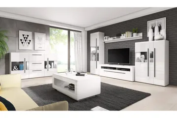 Maricruz TV-bänk 160 cm - Vit - Products - Möbler - TV- & Mediamöbler - TV bänk & mediabänk