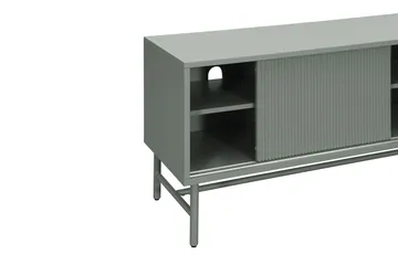 Matterhorn Smal tv-bänk med förvaring 40 cm djup 157 cm bred 58 cm hög - Grön - Products - Möbler - TV- & Mediamöbler - TV bänk & mediabänk