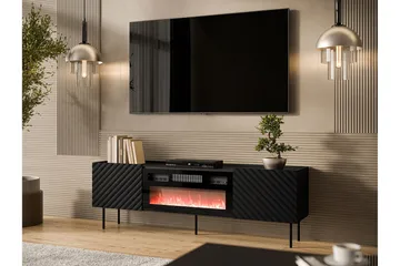 Munkedal Tv-bänk 181 cm - Svart - Products - Möbler - TV- & Mediamöbler - TV bänk & mediabänk