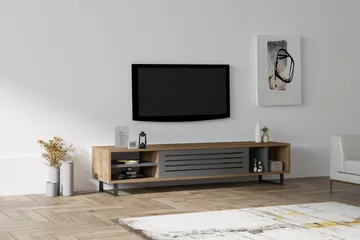 Rinorea Tv-bänk 160x35 cm - Brun - Products - Möbler - TV- & Mediamöbler - TV bänk & mediabänk