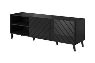 Strontian Tv-skåp 150 cm Scandinavian Choice Black - Products - Möbler - TV- & Mediamöbler - TV-skåp