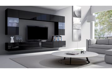 Tessan Tv-möbelset - Svart - Products - Möbler - TV- & Mediamöbler - TV-möbelset