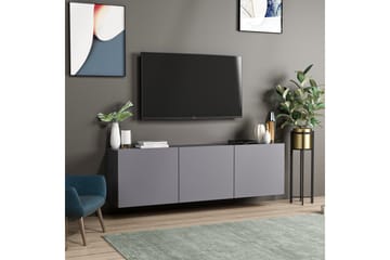 Bruce Tv-bänk 150x31 cm Svart - Hanah Home - Products - Möbler - TV- & Mediamöbler - TV bänk & mediabänk