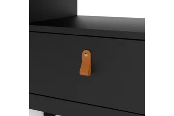 Vallvidera Tv-bänk 151 cm - Svart/Natur - Products - Möbler - TV- & Mediamöbler - TV bänk & mediabänk