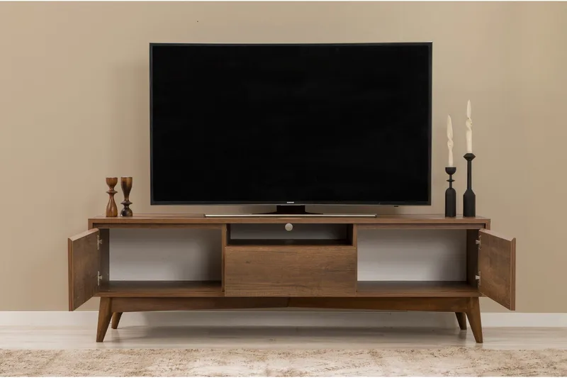 Valsot Tv-bänk 170 cm - Valnöt - Products - Möbler - TV- & Mediamöbler - TV bänk & mediabänk