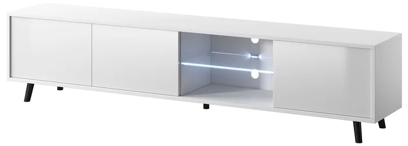 Vipan Tv-bänk 175 cm, Vit