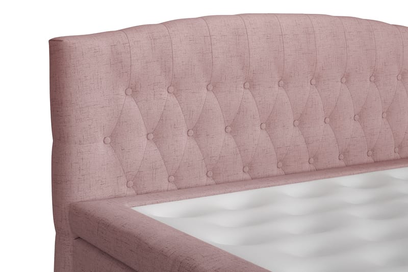 Belda Kontinentalsäng 120x200Medium - Rosa - Products - Möbler - Säng - Enkelsäng