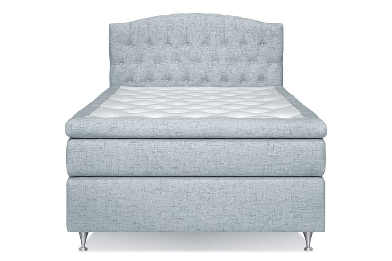 Belda Kontinentalsäng 140x200Fast - Ljusblå - Products - Möbler - Säng - Kontinentalsäng
