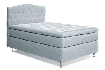 Belda Kontinentalsäng 140x200Fast - Ljusblå - Products - Möbler - Säng - Kontinentalsäng