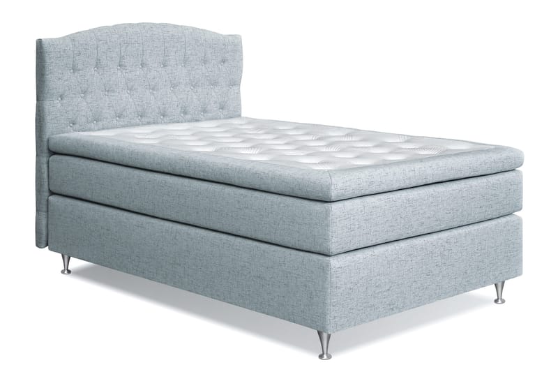 Belda Kontinentalsäng 140x200Fast - Ljusblå - Products - Möbler - Säng - Kontinentalsäng