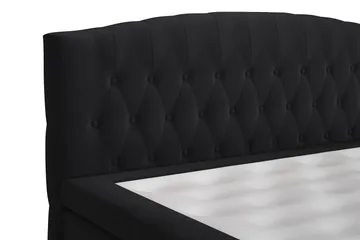 Belda Kontinentalsäng 140x200Medium - Svart - Products - Möbler - Säng - Kontinentalsäng