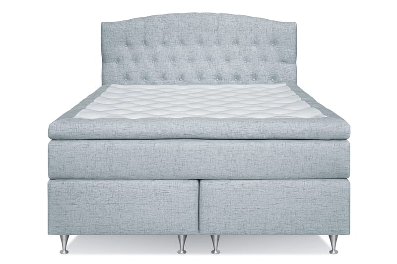 Belda Kontinentalsäng 160x200Fast/Medium - Ljusblå - Products - Möbler - Säng - Kontinentalsäng