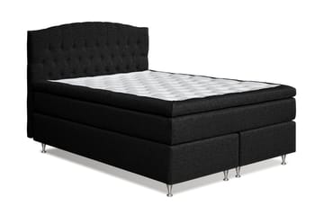 Belda Kontinentalsäng 160x200Fast/Medium - Svart - Products - Möbler - Säng - Kontinentalsäng