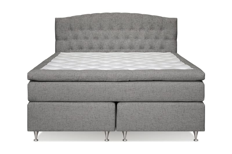 Belda Kontinentalsäng 180x200Fast/Medium, Grå