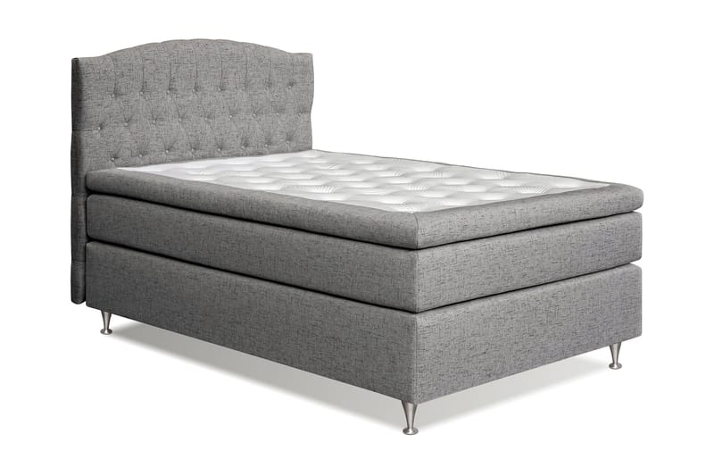 Belda Sängpaket 140x200 Fast - Grå - Products - Möbler - Säng - Kontinentalsäng