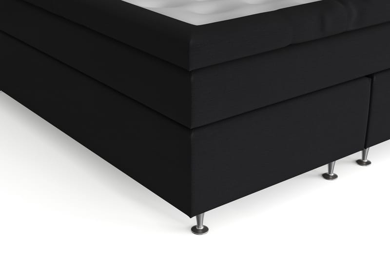 Belda Sängpaket 160x200 Fast/Medium - Svart - Products - Möbler - Säng - Kontinentalsäng