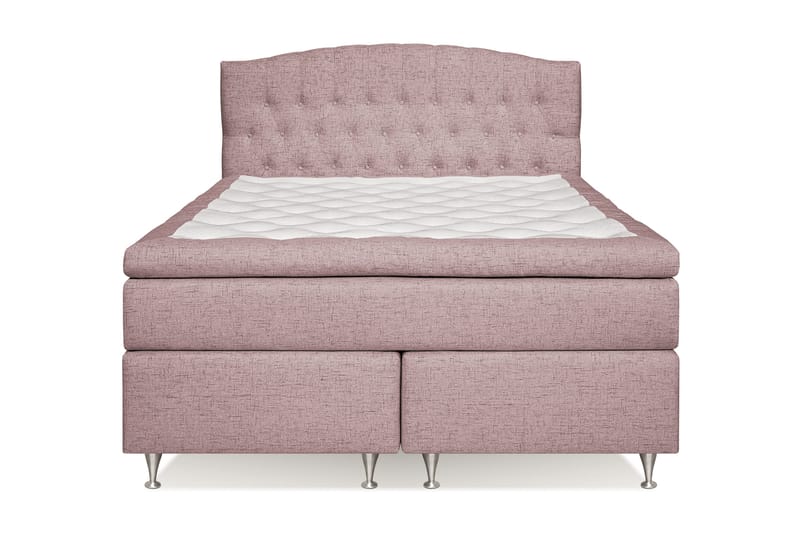 Belda Sängpaket 160x200 Medium - Rosa - Products - Möbler - Säng - Kontinentalsäng