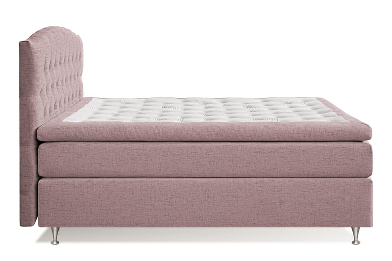 Belda Sängpaket 160x200 Medium - Rosa - Products - Möbler - Säng - Kontinentalsäng