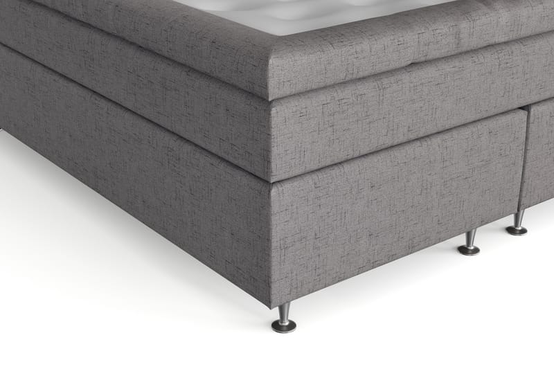 Belda Sängpaket 180x200 Fast - Grå - Products - Möbler - Säng - Kontinentalsäng