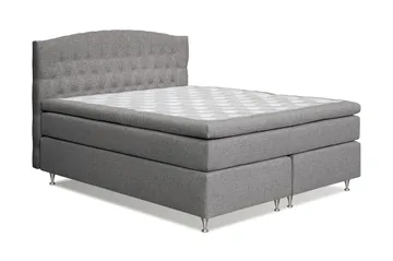 Belda Sängpaket 180x200 Fast/Medium - Grå - Products - Möbler - Säng - Kontinentalsäng