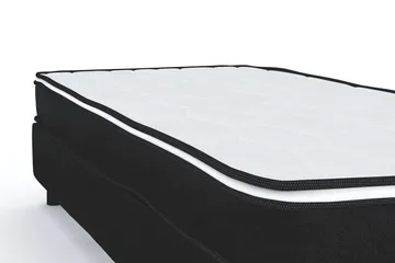 Billingen Kontinentalsäng 90x200 cm - Svart - Products - Möbler - Säng - Kontinentalsäng