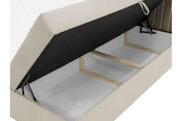 Calrosor Sängpaket Kontinentalsäng med Förvaring 180x200 cm - Grå - Products - Möbler - Säng - Komplett sängpaket