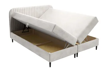 Celestine Förvaringssäng 120x200 cm - Brun - Products - Möbler - Säng - Komplett sängpaket