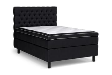 Celine Kontinentalsäng 120x200cm - Svart/Sammet - Products - Möbler - Säng - Kontinentalsäng